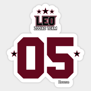 Zodiac Majesty Sport Leo Team V2 Sticker